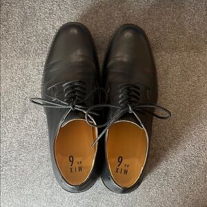 Mix No. 6 Black Oxford Shoes